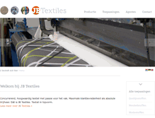 Tablet Screenshot of jbtextiles.nl